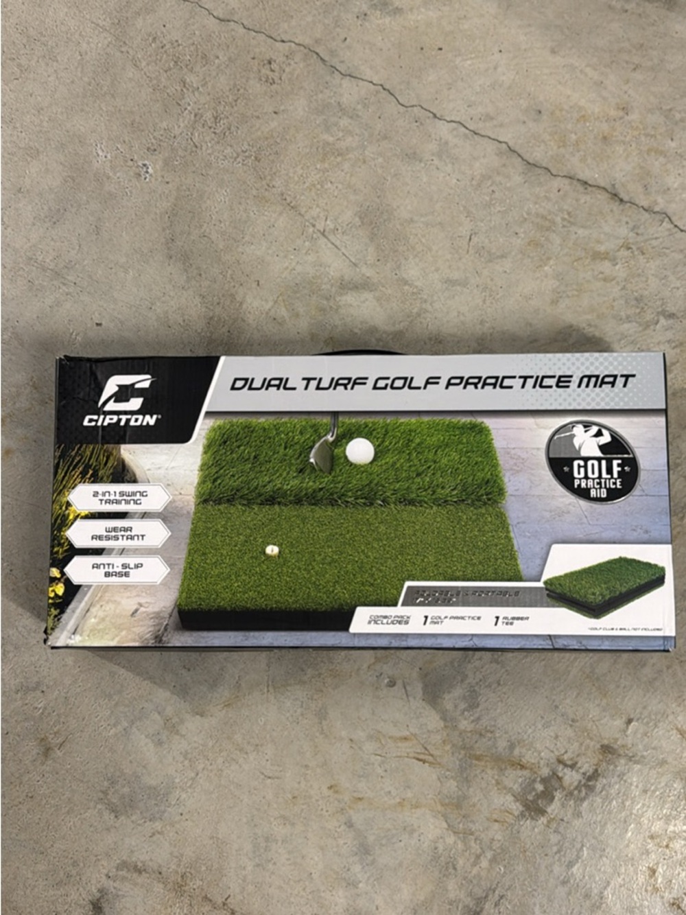 NEW | Cipton Dual Turf Golf Practice Mat | Never Opened